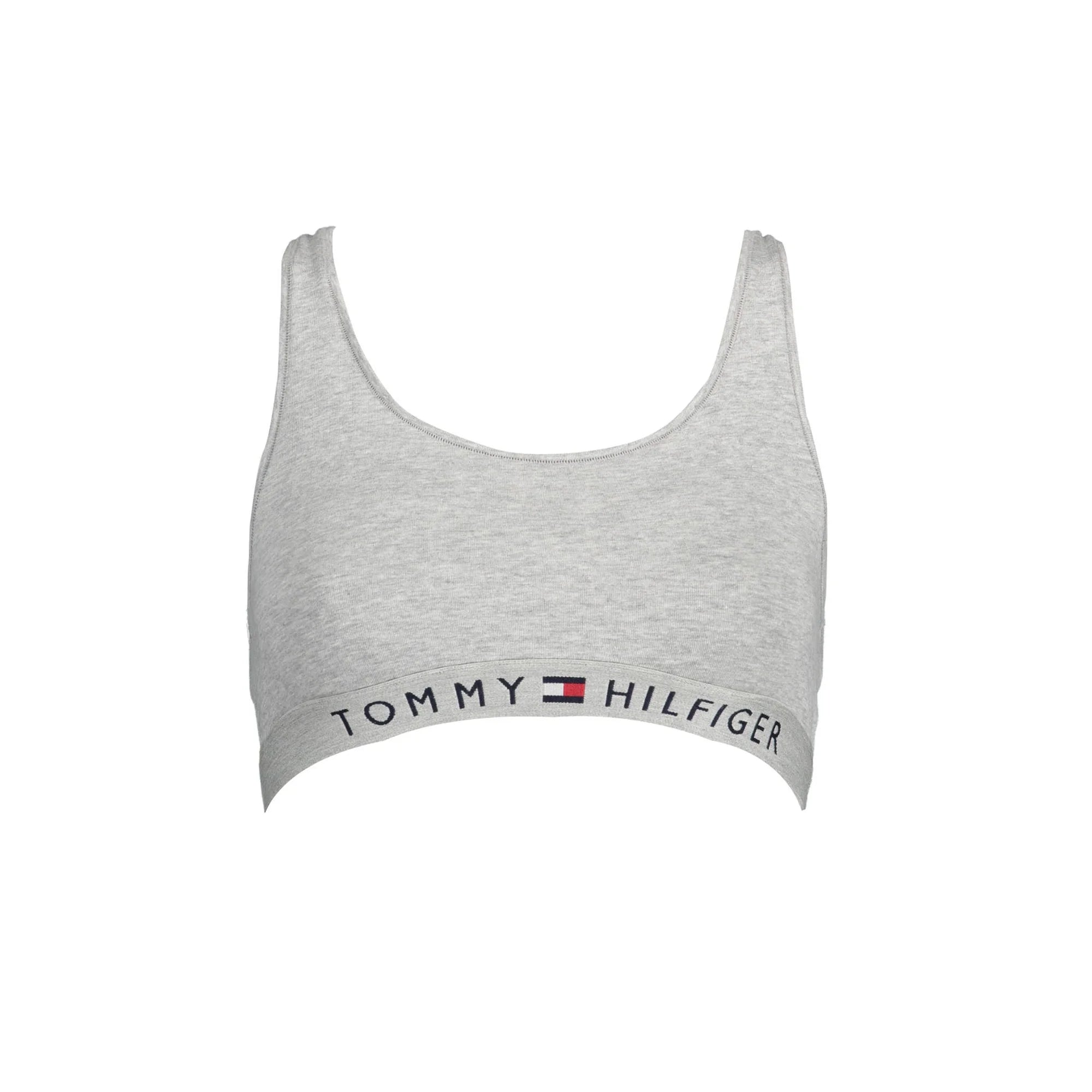 Tommy Hilfiger Intimo Reggiseno a Balconcino Donna Grigio Logo - foto prodotto